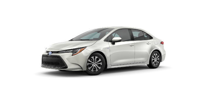 Toyota corolla clearance hybrid le 2021