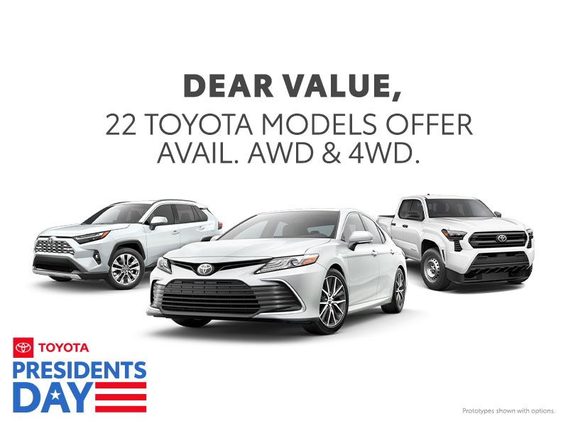New Toyota Incentives